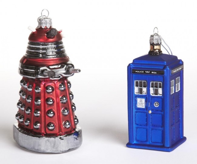 Doctor Who Ornament Set 