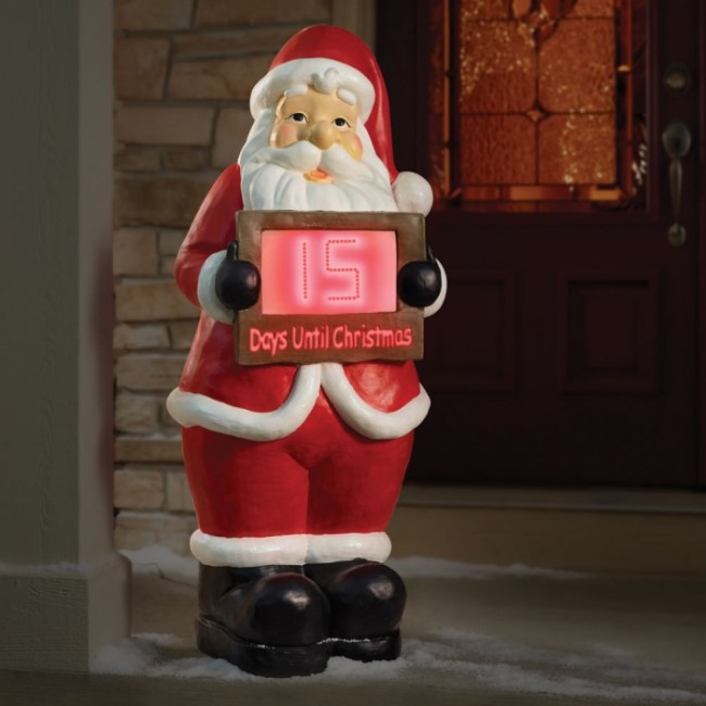 The Countdown To Christmas 4' Santa