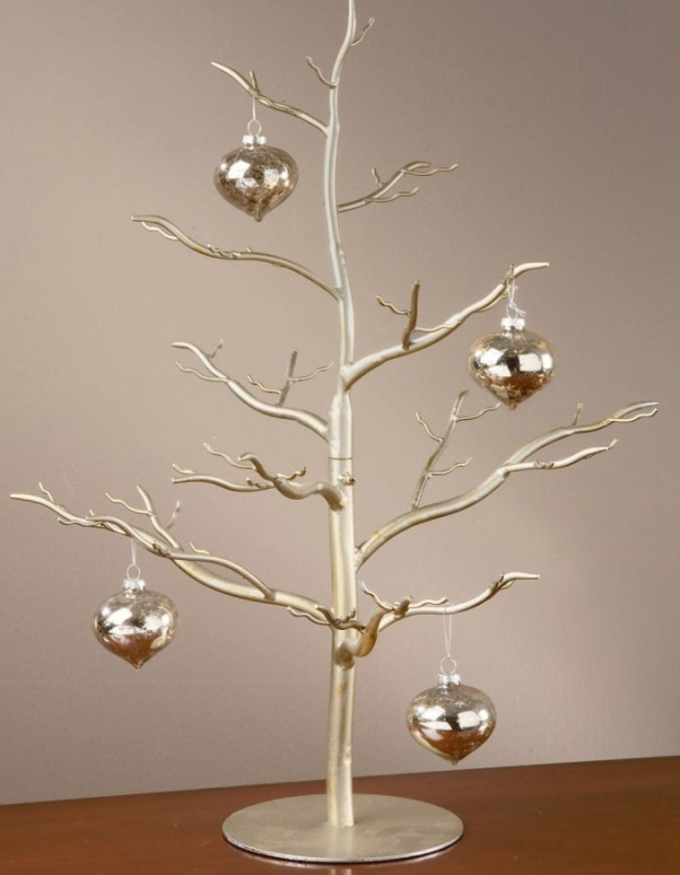 Antique Silver Ornament Tree 