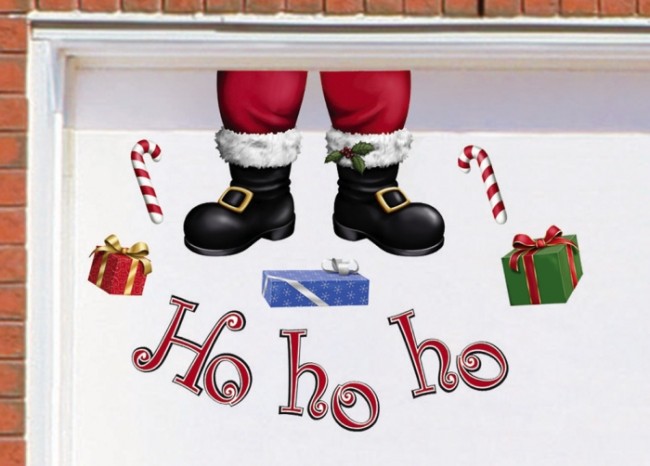 Hohoho Christmas Garage Magnets Decoration