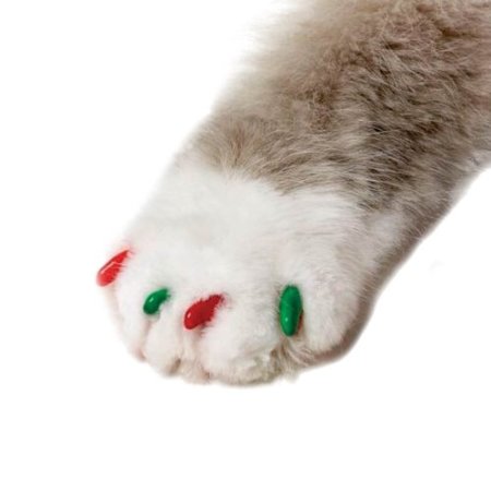 Feline Soft Claws 40-Pack Pet Holiday Colors Nail Cap Kit