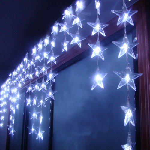  Star Shape Led Curtain Light Holiday Fashionable Lights