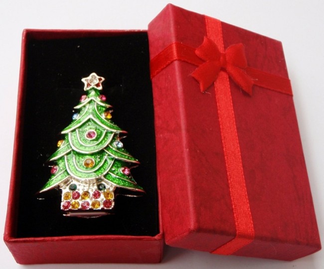 Christmas Tree Keychain 4GB USB