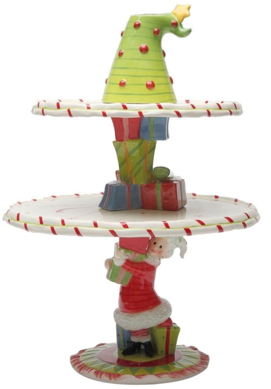 Mrs. Claus StackinIt Up Cake Stand Set