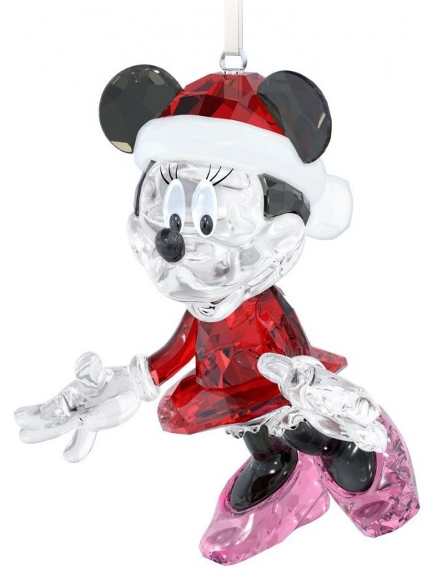 Swarovski Minnie Mouse Christmas 2013 Ornament