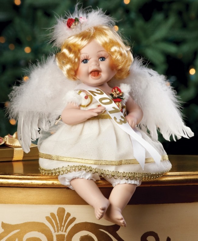2013 Holiday Angel Baby Collectible Doll