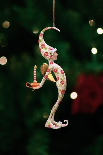 Rose Pj Fairy Ornament