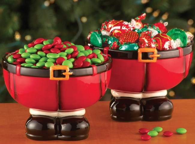 Christmas Santa Pants Jolly Belly Bowls