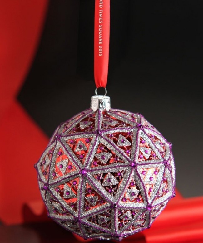 Waterford Times Square 2015 Replica Ball Ornament