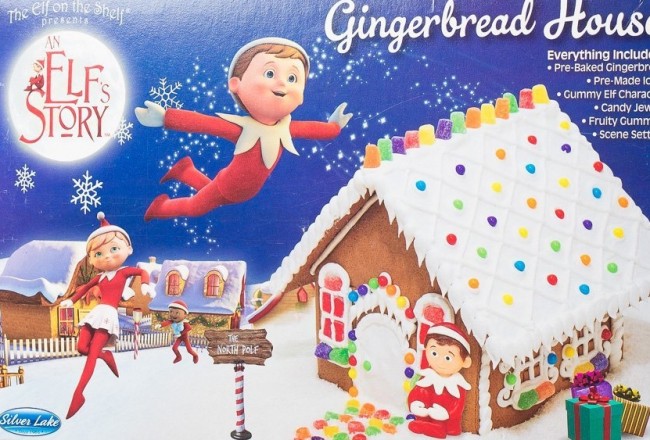 An Elf On The Shelf Gingerbread House Kit