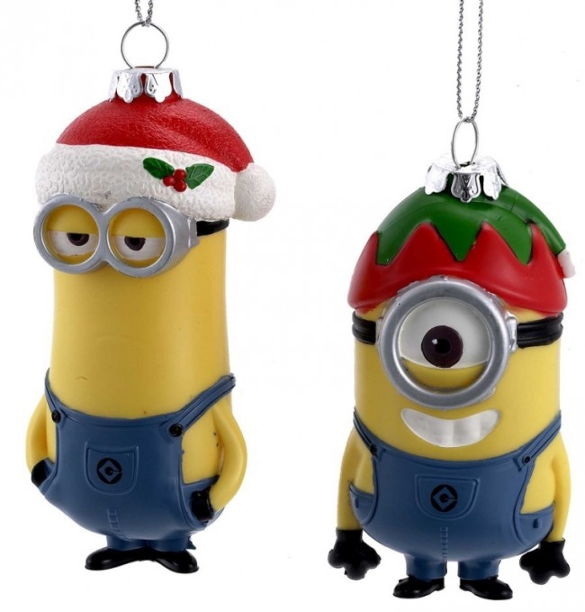 Despicable MeTM Dave And Carl With Hat Christmas Ornament