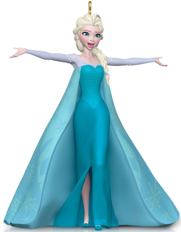 Keepsake Ornament Disney Frozen Let It Go Queen Elsa