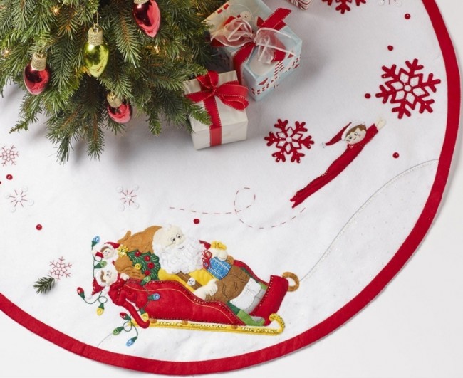 Elf on the Shelf Santa & Scout Felt & Sequin Kit