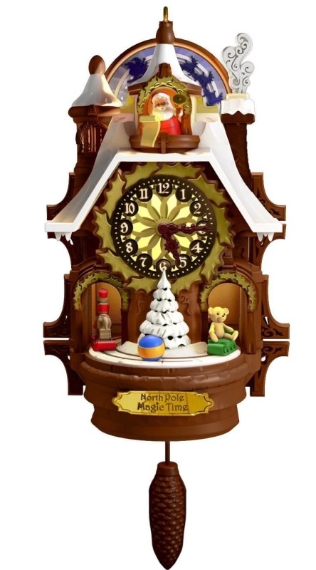 Santa's Magic Cuckoo Clock Ornament 2015 Hallmark