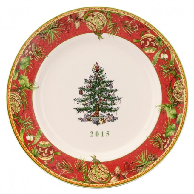 Spode Christmas Tree Annual Edition 2015 Collector Plate