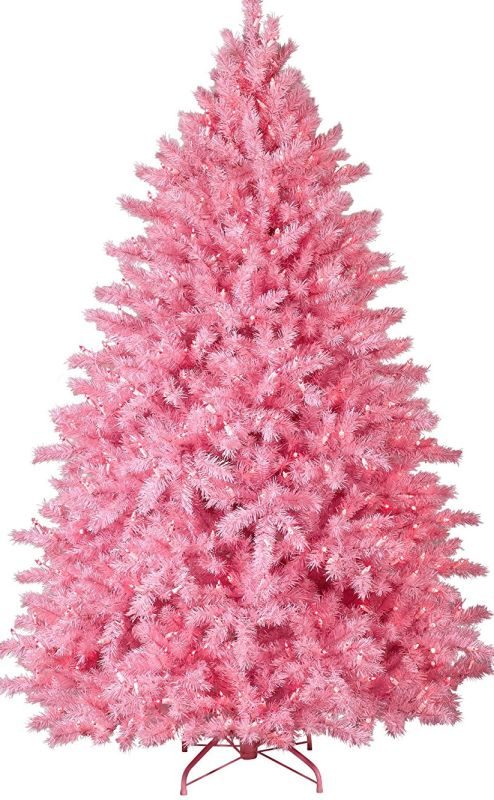 pink-artificial-christmas-tree