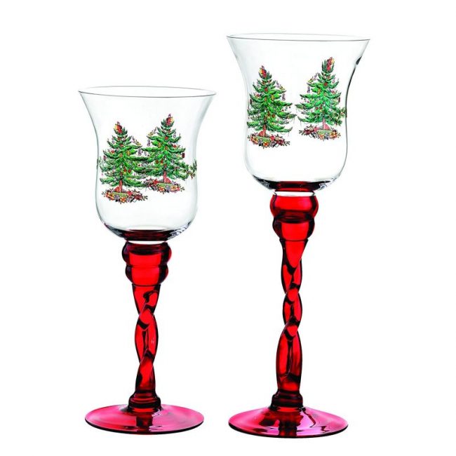 spode-christmas-tree-glass-fluted-red-footed-candle-holders