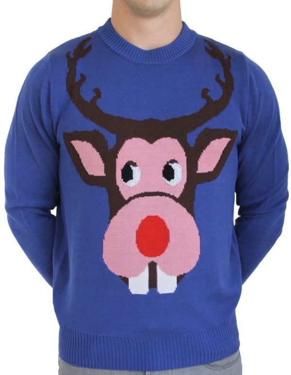 Rudolf the Bucktoofed Reindeer Sweater
