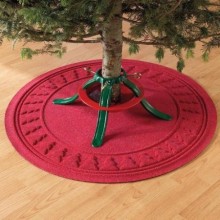 Ultra-Absorbent Christmas Tree Mat