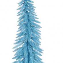 Pre-Lit Whimsical Sky Blue Spruce Artificial Christmas Tree