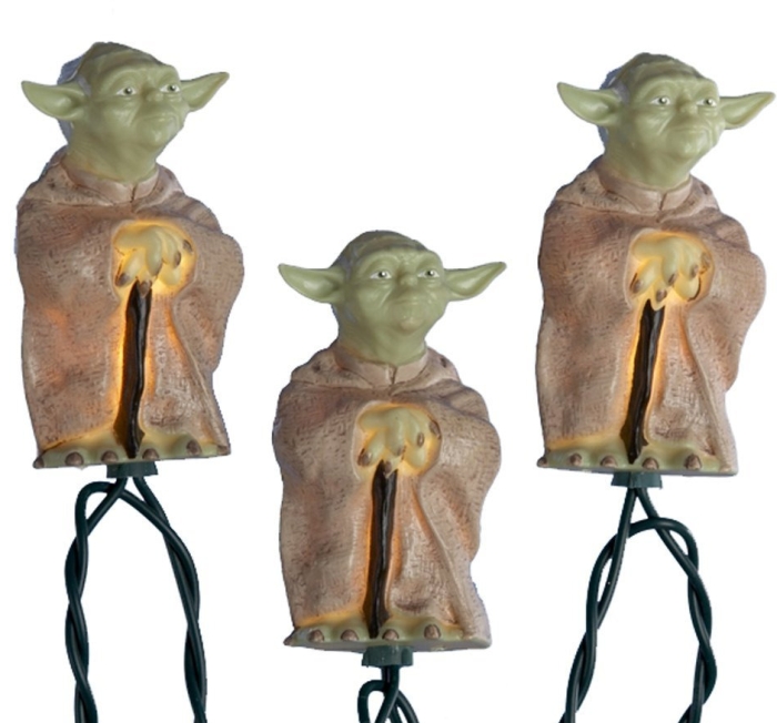 yoda plastic figure