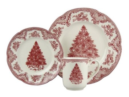 Old Britain Castles 12-Piece Holiday Dinnerware Set