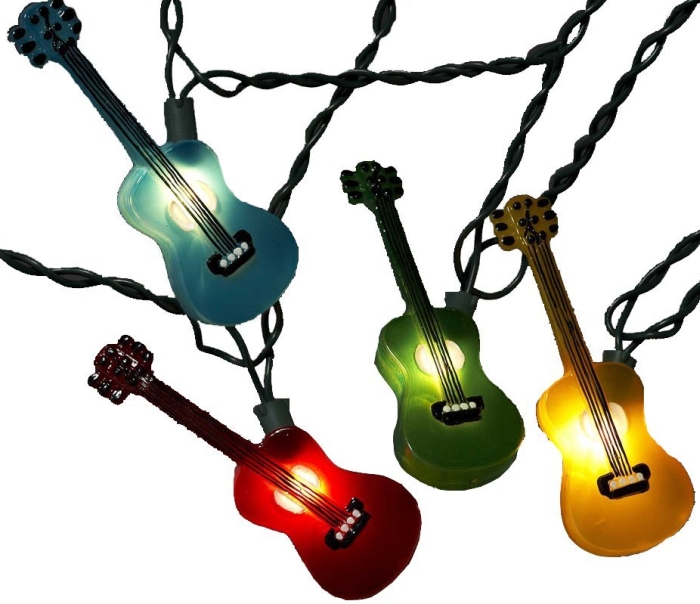 Multi-Colored Guitar Light Set