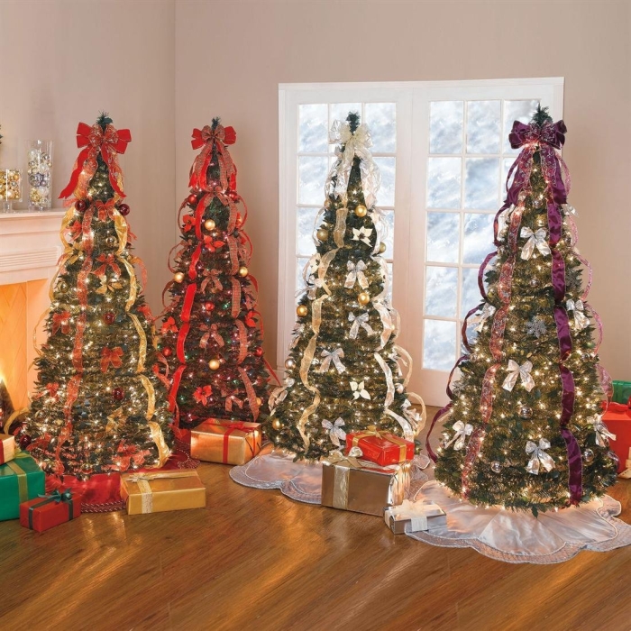 Flat-To-Fabulous Fully Decorated, Pre-Lit 6FT Tree
