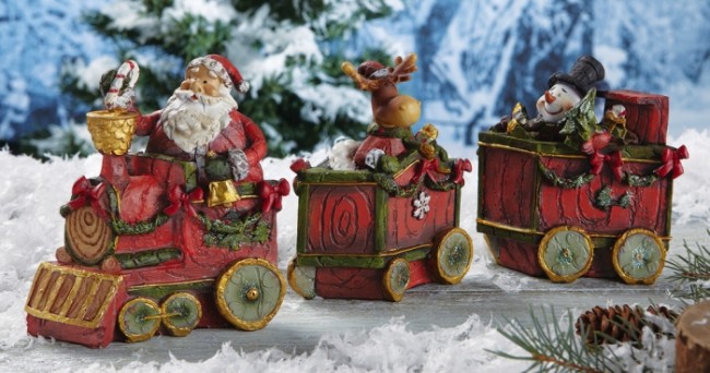 Santa & Friends Holiday Collectible Train