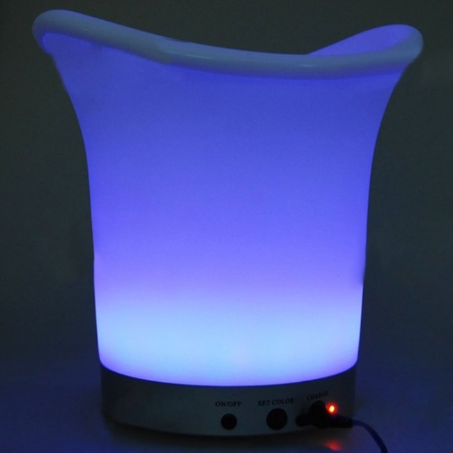 LED Light Color Changing Ice Bucket with Remote Control 