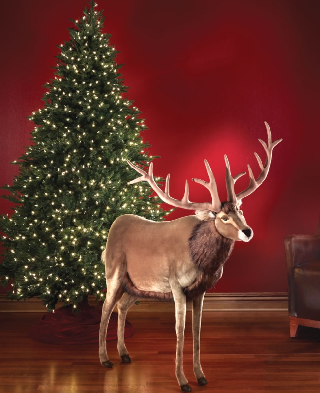 The Handcrafted Plush Elk