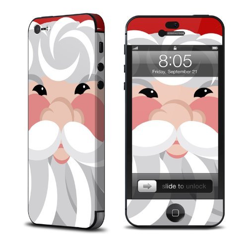 Santa Design Protective Skin Decal Sticker for Apple iPhone 5 