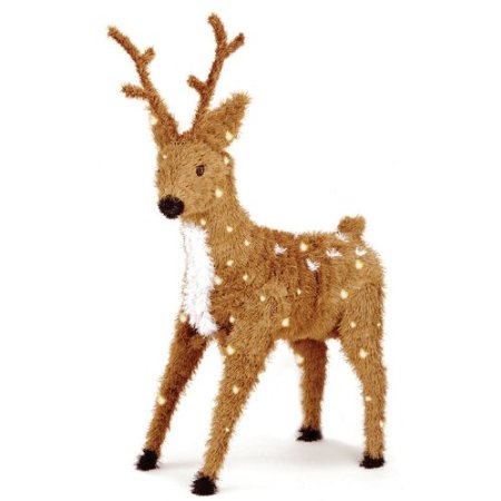 Pre-Lit Christmas Reindeer with Spots