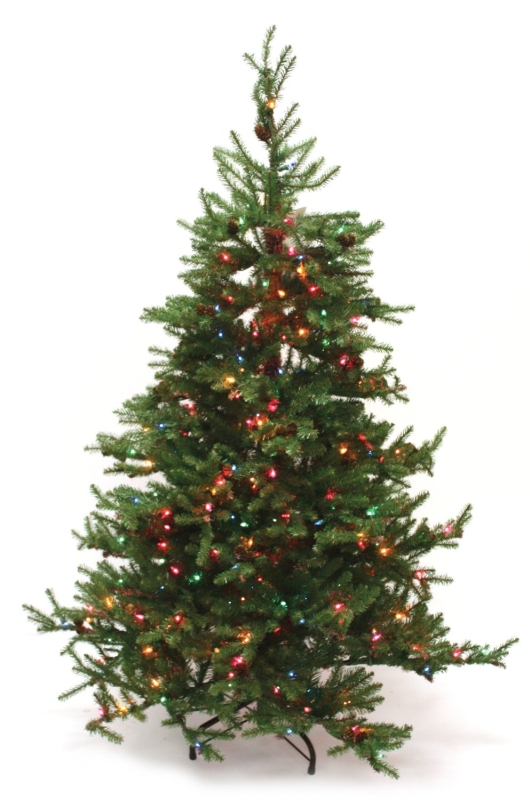 Good Tidings Prince Edward Fir Artificial Prelit Christmas Tree