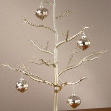 Antique Silver Ornament Tree