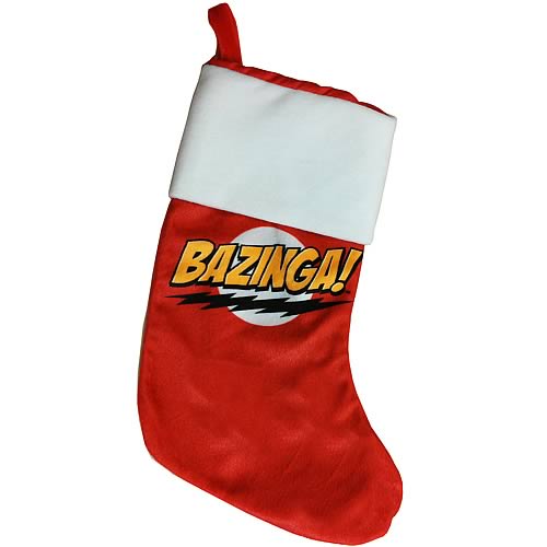 Big Bang Theory Bazinga Holiday Stocking 