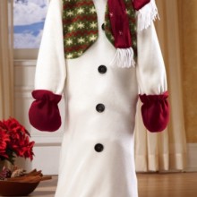 Holiday Snowman Vacuum Cleaner Cover
