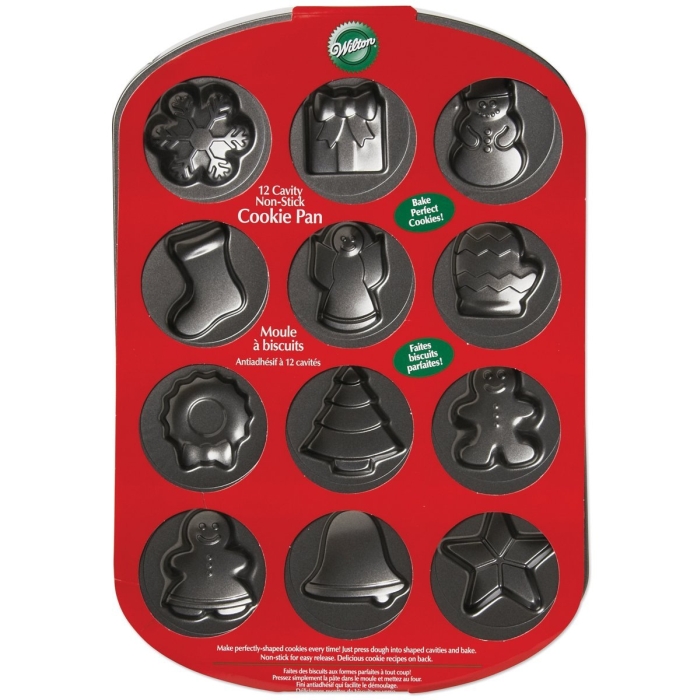 Christmas Cookie Shapes Pan