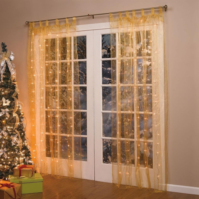 Pre-Lit Curtain Panel