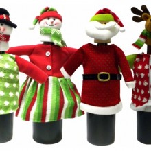 Holiday Wine Bottle Gift Covers