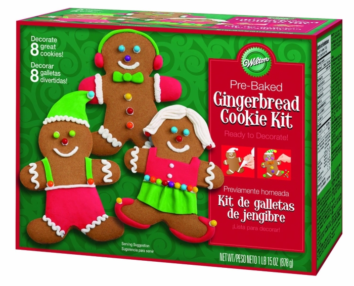 Holiday Gingerbread Boy Cookie Kit Christmas