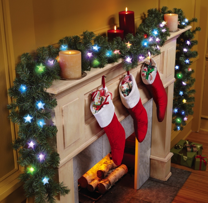 12 Foot Holiday Pine Garland