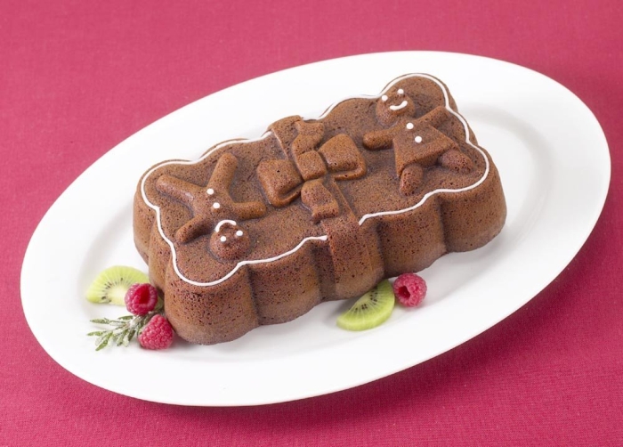 Nordic Ware Gingerbread Loaf Pan Christmas