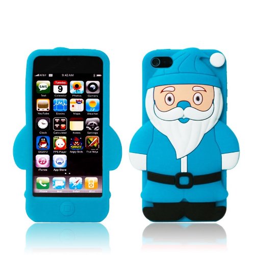 Santa Claus soft silicone case for iphone 5