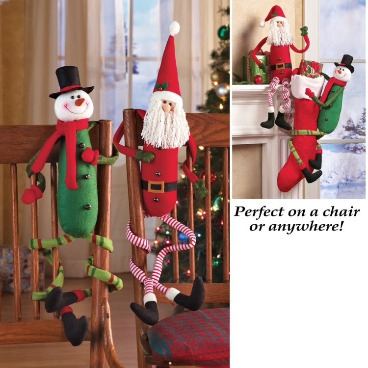 Holiday Chair Hugger Friends Christmas