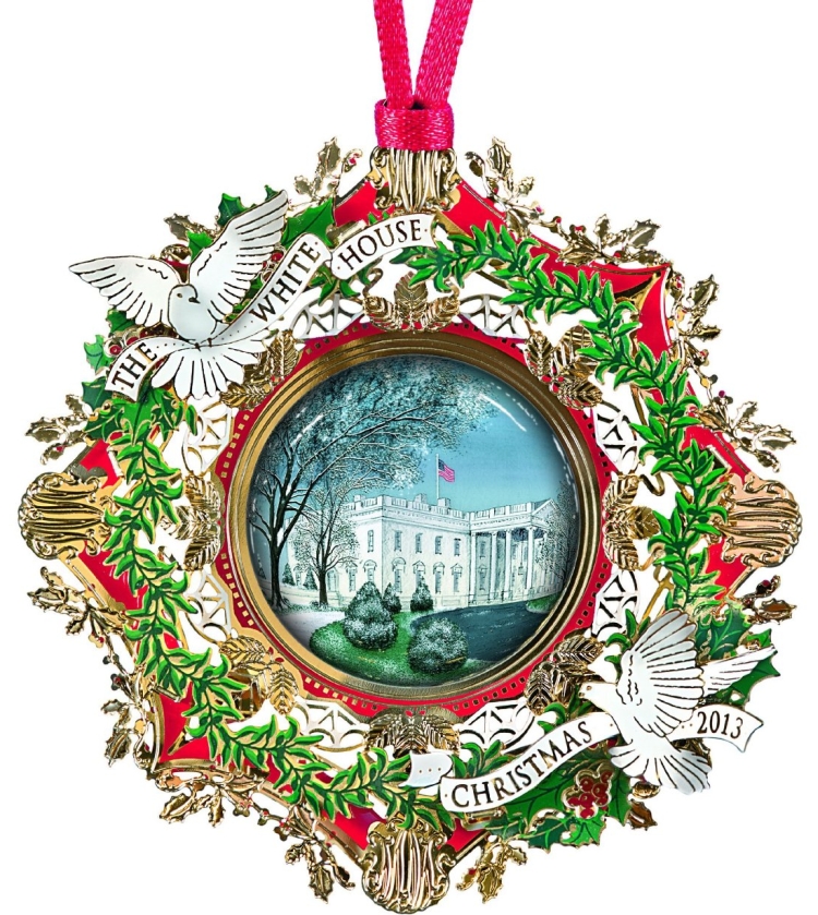 Official White House Christmas Ornament Christmas