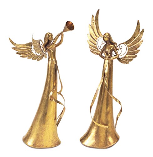 Elegant Antique Gold Angels
