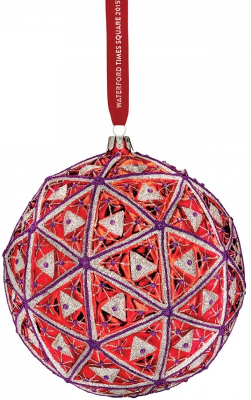 Waterford Times Square 2015 Masterpiece Ball Ornament