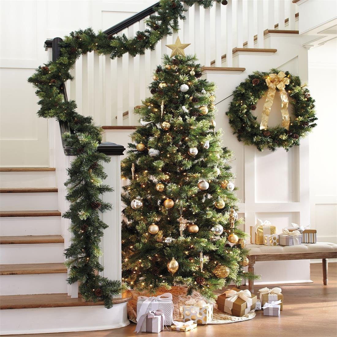 Top 15 Best Pre-Lit Artificial Christmas Trees | Christmas