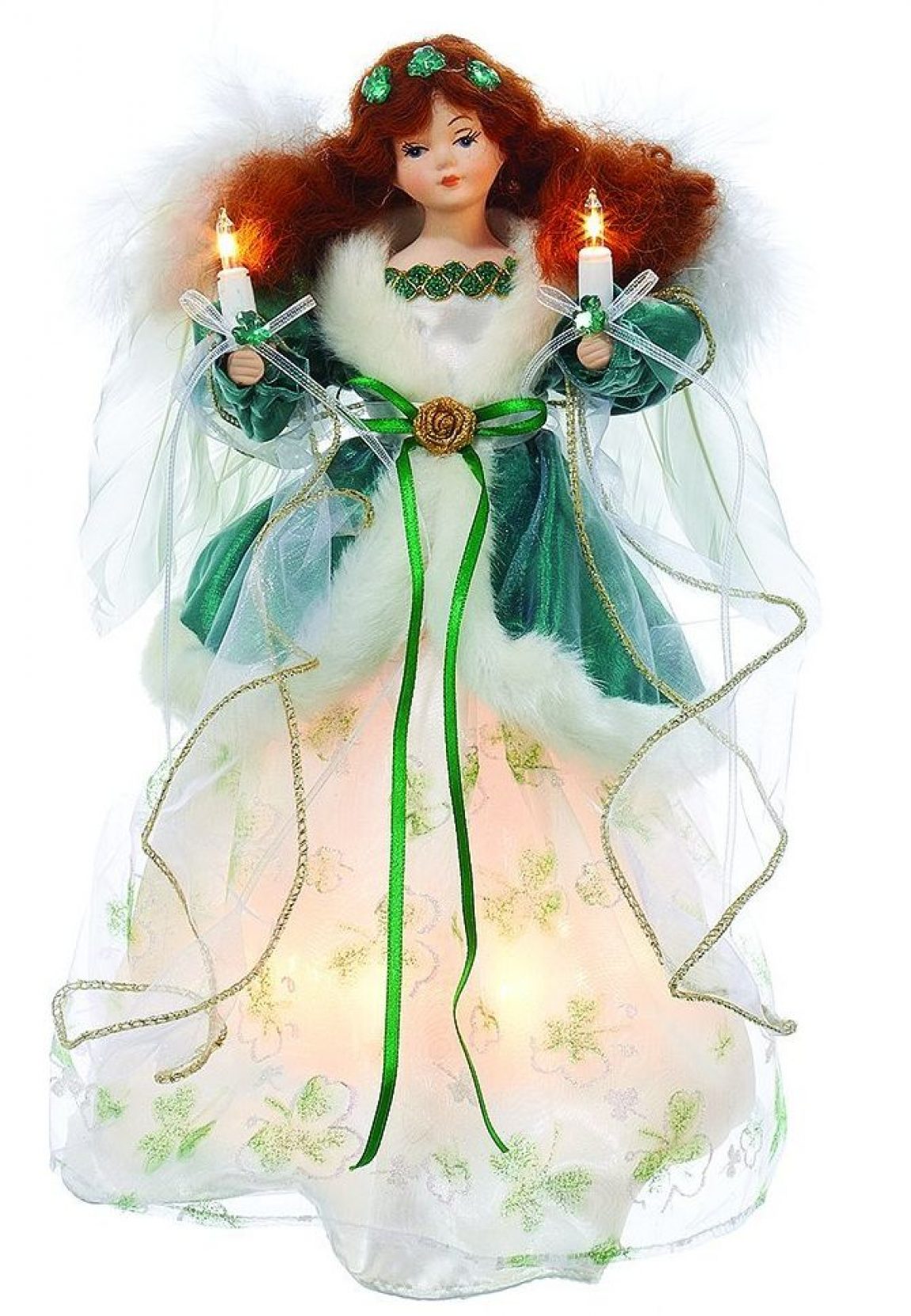 Irish Angel Treetop Christmas